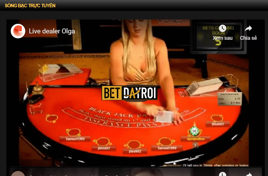 Trò chơi tại nhà cái Casino889