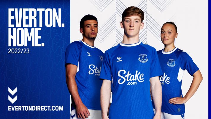 Stake tài trợ áo đấu cho Everton